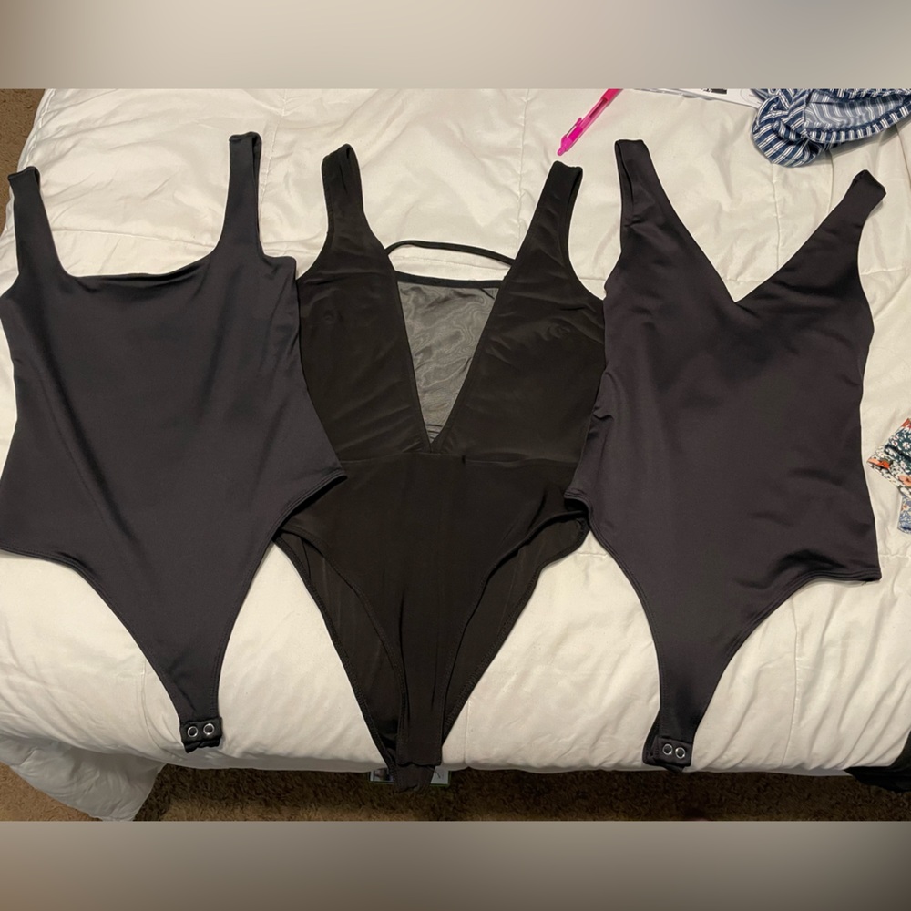 Black bodysuit BUNDLE small